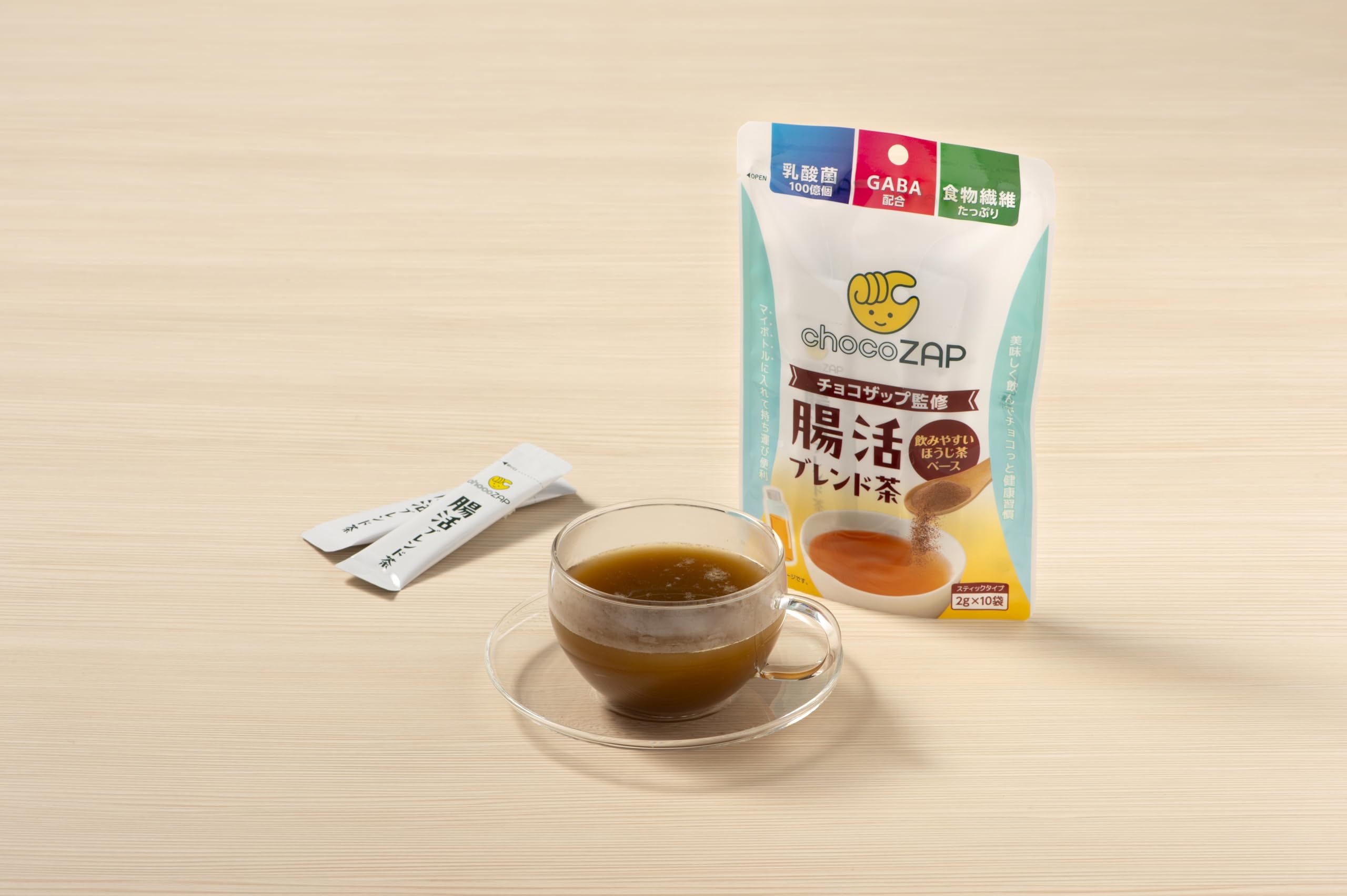 Amazon | チョコザップ監修 腸活ブレンド茶 スティックタイプ 2g×10袋